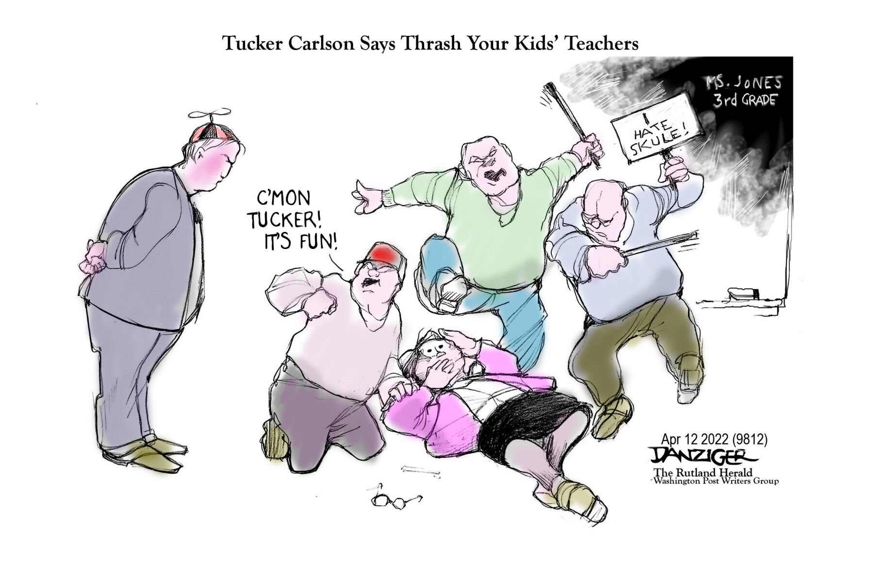 Jeff Danziger cartoon